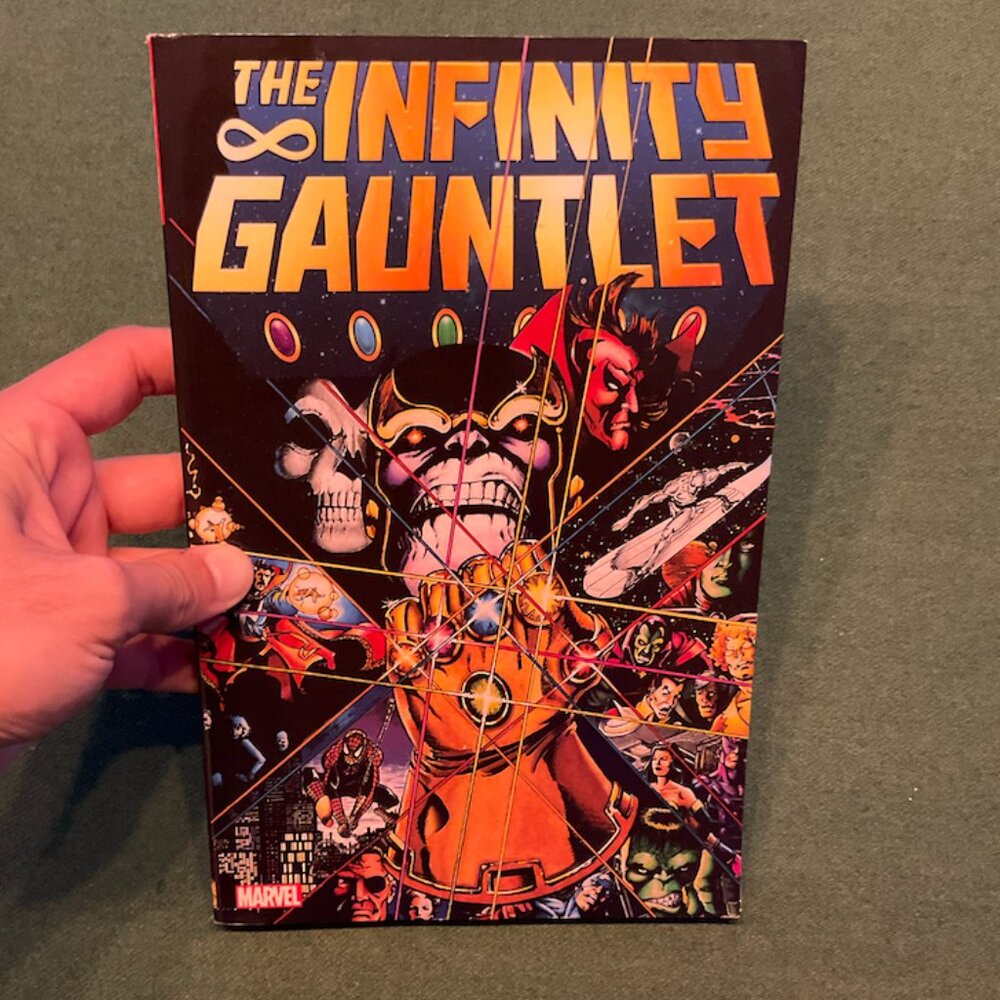 Infinity Gauntlet Paperback Thanos the Avengers Marvel Comic Book (2011)